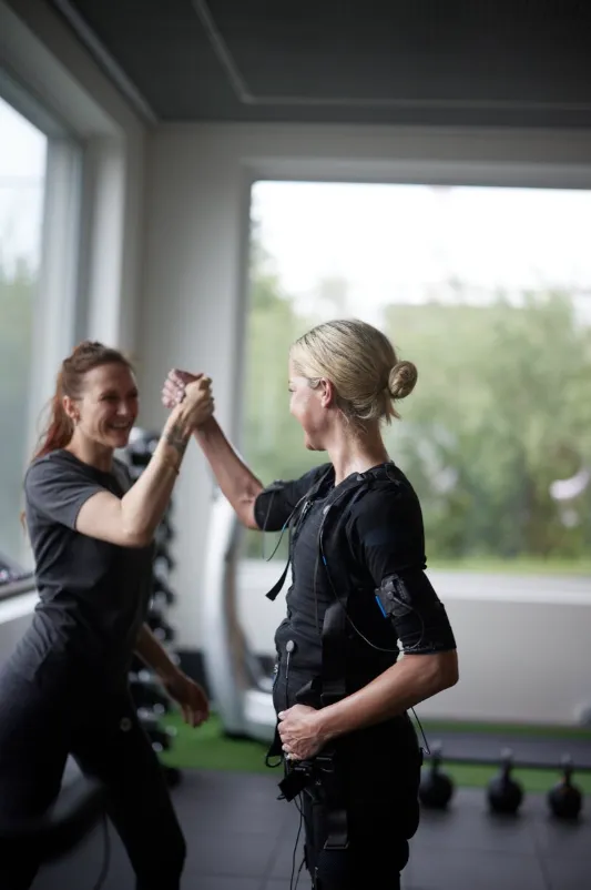 Erfolgserlebnis nach dem EMS Training