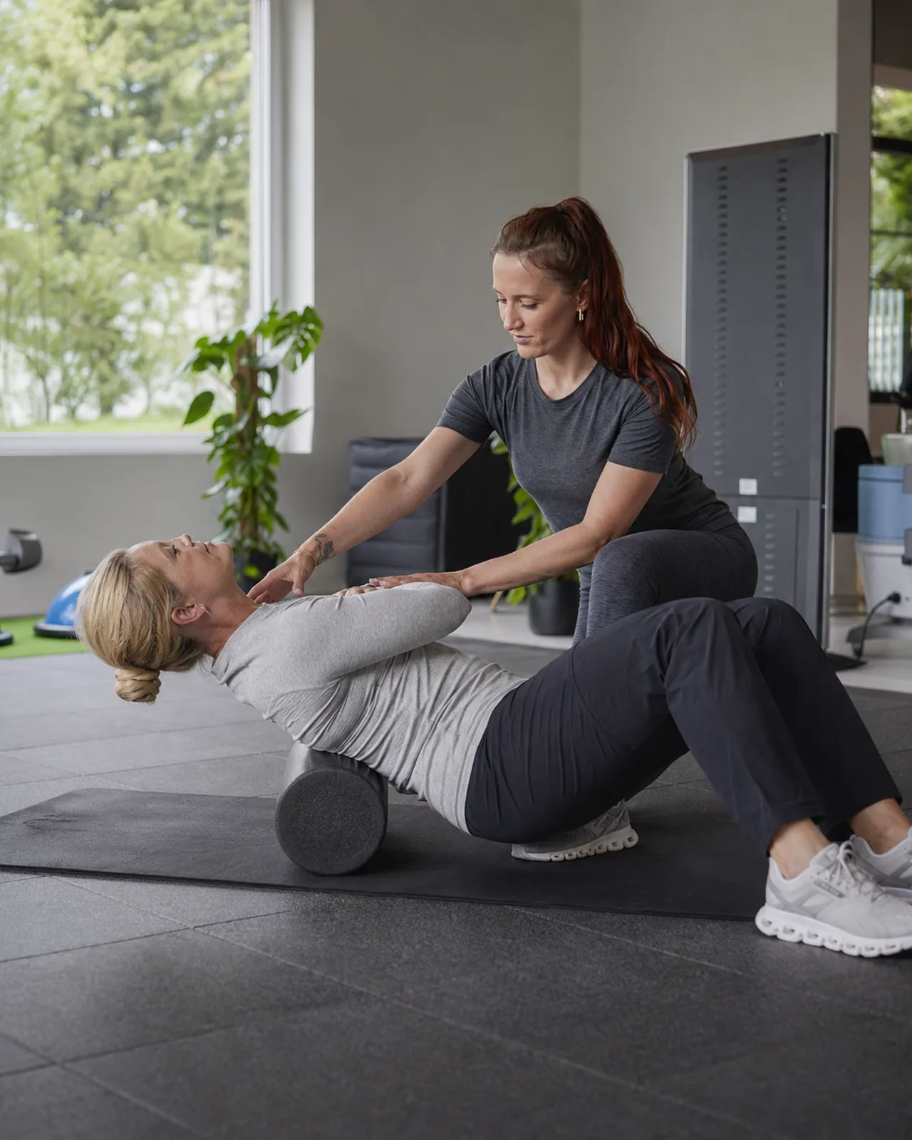 Faszientherapie zur Schmerzbehandlung im Biokinetics Zentrum St. Gallen