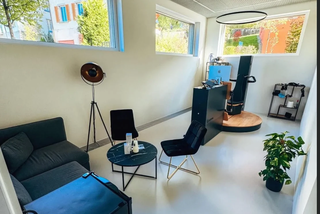 Lounge im Biokinetics Zentrum St. Gallen